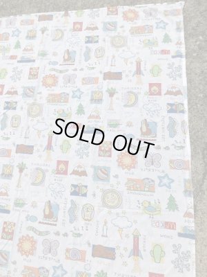 80~90年代のマクドナルドのマックキッズのヴィンテージのフラットシーツ