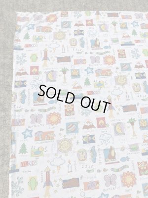 80~90年代のマクドナルドのマックキッズのヴィンテージのフラットシーツ