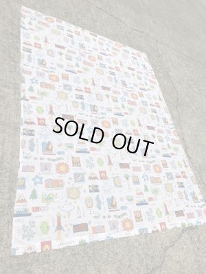 80~90年代のマクドナルドのマックキッズのヴィンテージのフラットシーツ