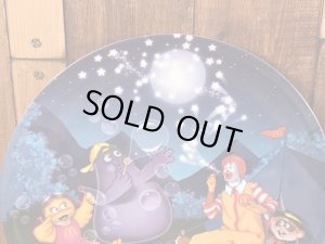 マクドナルドのビンテージのプラスチックプレート