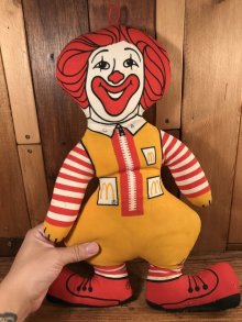 他の写真3: McDonald's “Ronald McDonald” Cloth Doll　ロナルド　ビンテージ　クロスドール　マクドナルド　70年代