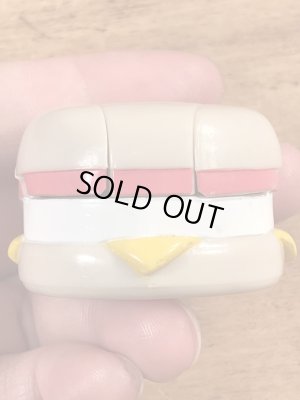 80年代のマクドナルドのフードチェンジャブルズのビンテージのハッピーミールトイ