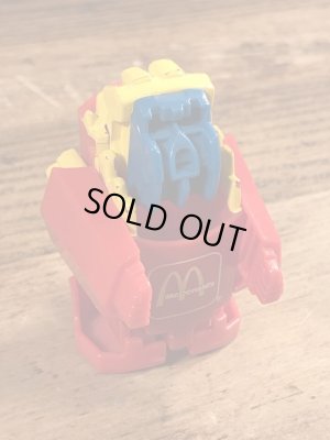 マクドナルドのチェンジャブルズのビンテージのおもちゃ