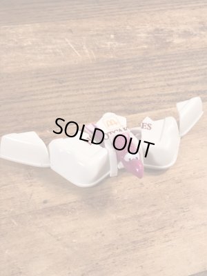 90年代のマクドナルドのマックディノチェンジャブルズのヴィンテージのハッピーミールトイ