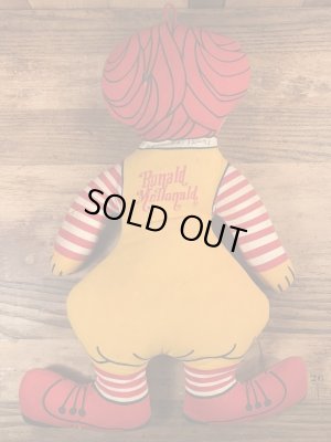 マクドナルドのロナルドのヴィンテージトイ