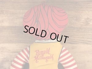 70年代のマクドナルドのロナルドのビンテージのクロスドール