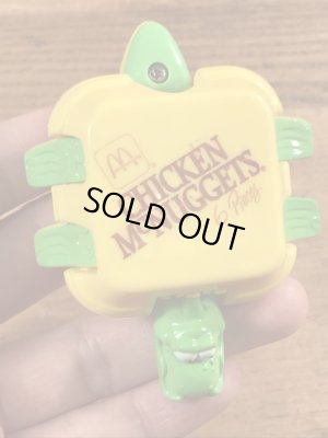 90年代のマクドナルドのマックディノチェンジャブルズのビンテージのハッピーミールトイ