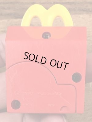 90年代のマクドナルドのマックディノチェンジャブルズのビンテージのハッピーミールトイ