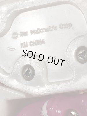 マクドナルドのマックディノチェンジャブルズのビンテージのおもちゃ