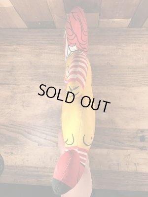 70年代のマクドナルドのロナルドのビンテージのクロスドール