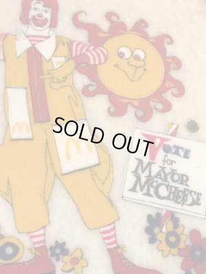 70年代のマクドナルドのビンテージのキッズトレイ