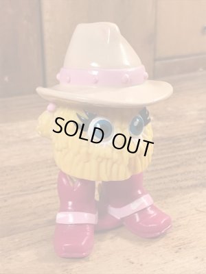 80年代のマクドナルドのファニーフライフレンズのビンテージのハッピーミールトイ