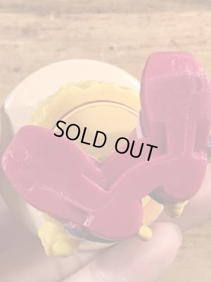 80年代のマクドナルドのファニーフライフレンズのビンテージのハッピーミールトイ