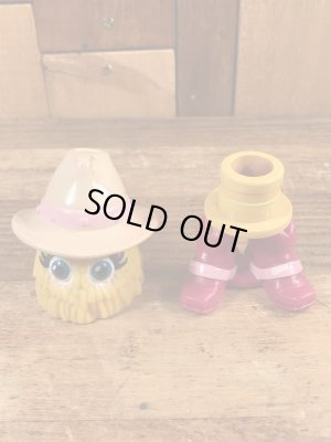 80年代のマクドナルドのファニーフライフレンズのビンテージのハッピーミールトイ