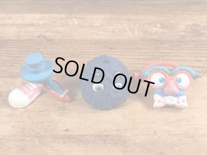 80年代のマクドナルドのファニーフライフレンズのビンテージのハッピーミールトイ