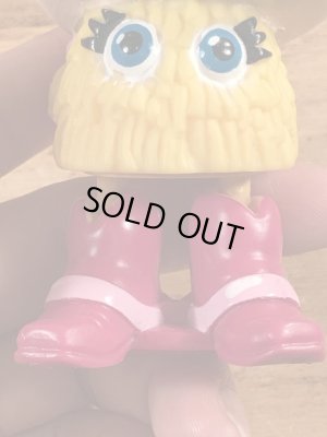 80年代のマクドナルドのファニーフライフレンズのビンテージのハッピーミールトイ