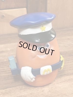 80年代のマクドナルドのマックナゲットバディーズのビンテージのハッピーミールトイ