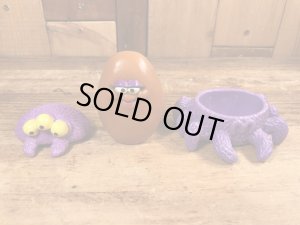 90年代のマクドナルドのマックナゲットバディーズのビンテージのハッピーミールトイ