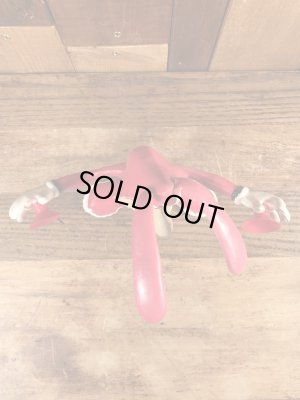 80年代のドミノピザのノイドのビンテージのベンダブルフィギュア