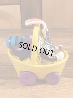 ハーシーズのイースターのビンテージのプルバックカー