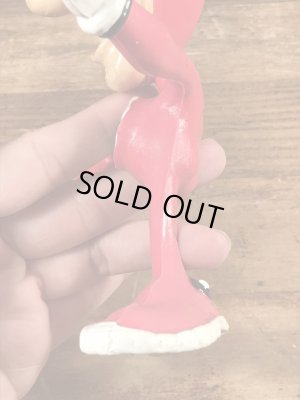 80年代のドミノピザのノイドのビンテージのベンダブルフィギュア