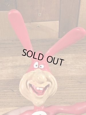 80年代のドミノピザのノイドのビンテージのベンダブルフィギュア