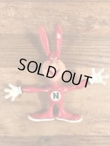 Domino's Pizza “Noid” Bendable PVC Figure　ノイド　ビンテージ　ベンダブルフィギュア　ドミノピザ　80年代