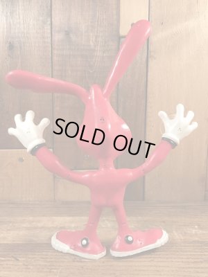 80年代のドミノピザのノイドのヴィンテージのベンダブルフィギュア