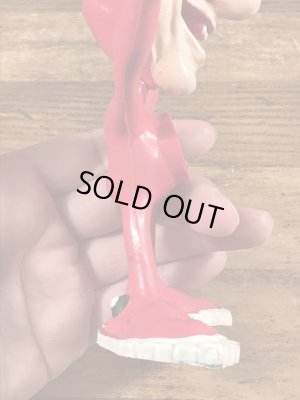 80年代のドミノピザのノイドのヴィンテージのベンダブルフィギュア