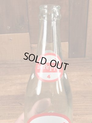 60年代のドクターペッパーのビンテージのガラス瓶