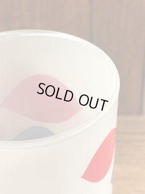 70年代のデイリークイーンのビンテージのグラスコップ