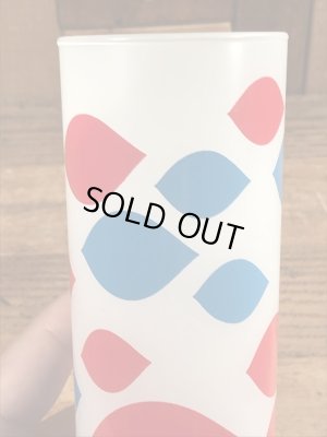 70年代のデイリークイーンのビンテージのグラスコップ