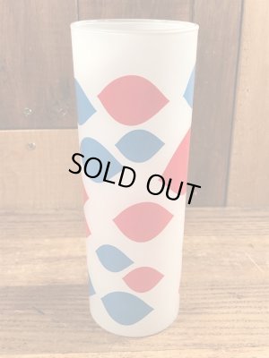 70’sのデイリークイーンのヴィンテージのガラスタンブラー