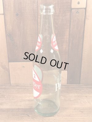 ドクターペッパーのヴィンテージのガラスボトル