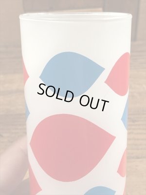 70年代のデイリークイーンのビンテージのグラスコップ