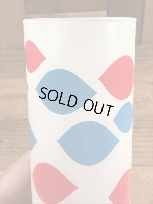 70年代のデイリークイーンのビンテージのグラスコップ