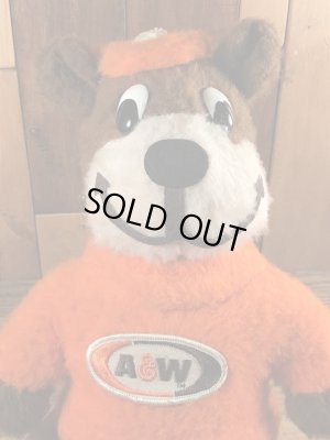 70年代のA&Wベアのビンテージのぬいぐるみ