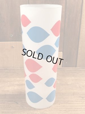 70’sのデイリークイーンのヴィンテージのガラスタンブラー