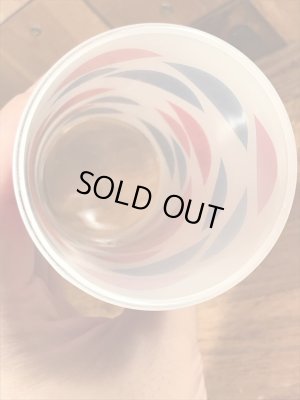 70年代のデイリークイーンのビンテージのグラスコップ