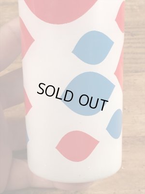 70’sのデイリークイーンのヴィンテージのガラスタンブラー