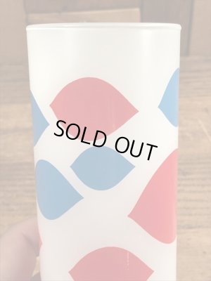 70年代のデイリークイーンのビンテージのグラスコップ