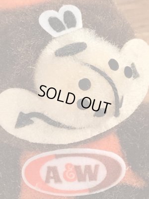 90年代のA&Wベアのビンテージのオーナメントドール