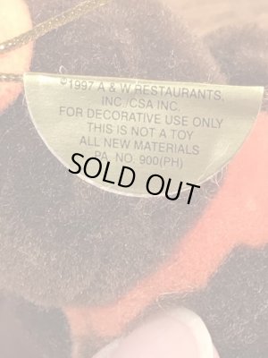 90年代のエーアンドダブリューベアのビンテージのオーナメントドール