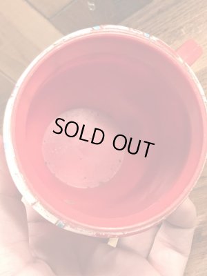 70年代のファニーフェイスのビンテージのマグカップ