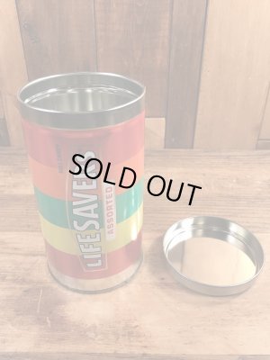 90年代のライフセーバーズのビンテージのブリキ缶