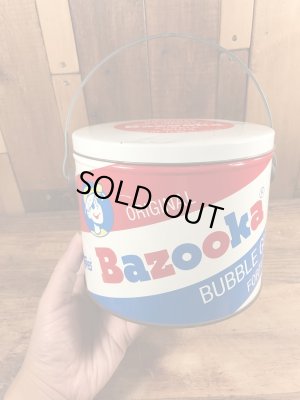 Topps社製のBazookaのヴィンテージのTin缶