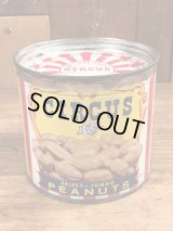 Circus Peanuts Tin Can　サーカス　ビンテージ　ブリキ缶　ピーナッツ　50年代