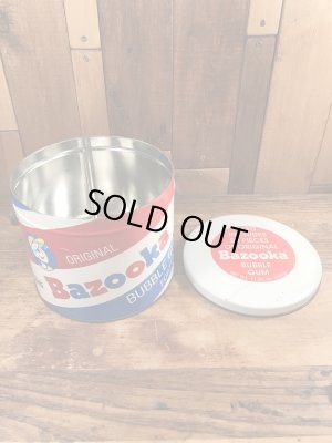 90年代のバズーカのビンテージのブリキ缶