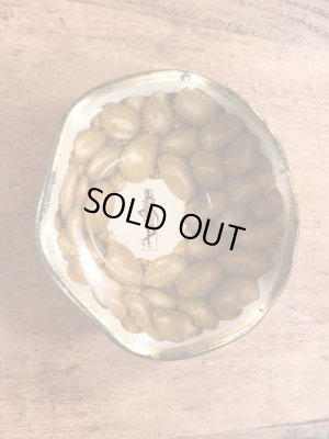 アドバタイジングキャラクターのミスターピーナッツのビンテージのTin容器