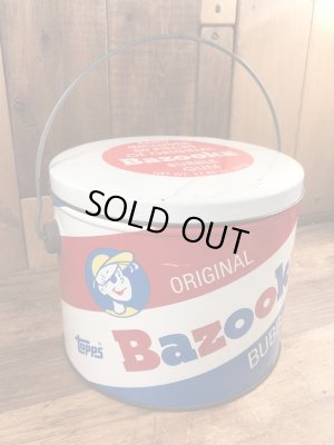 90年代のバズーカのビンテージのブリキ缶